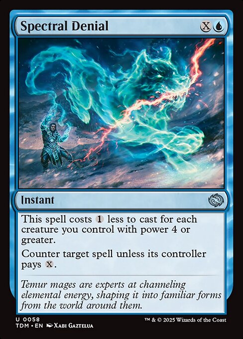 Spectral Denial - Tarkir: Dragonstorm Magic card