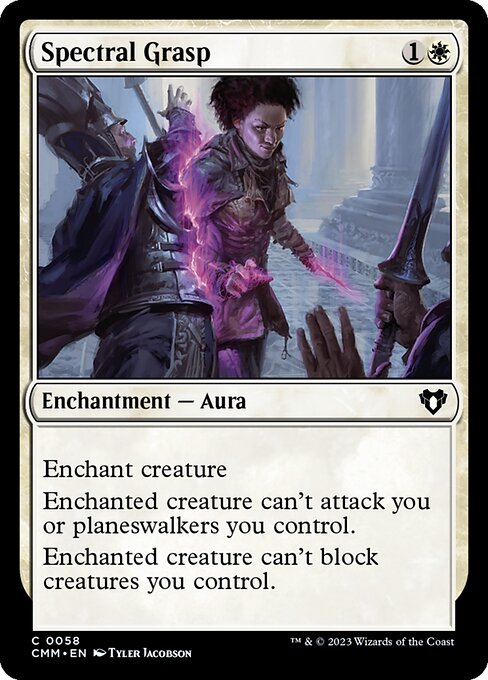Spectral Grasp - Commander Masters Magic card