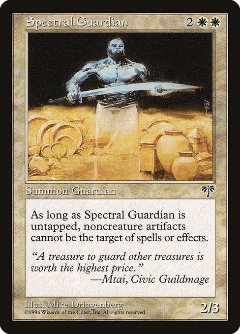 Spectral Guardian - Mirage Magic card