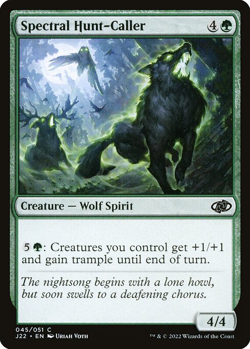 Spectral Hunt-Caller - Jumpstart 2022 Magic card