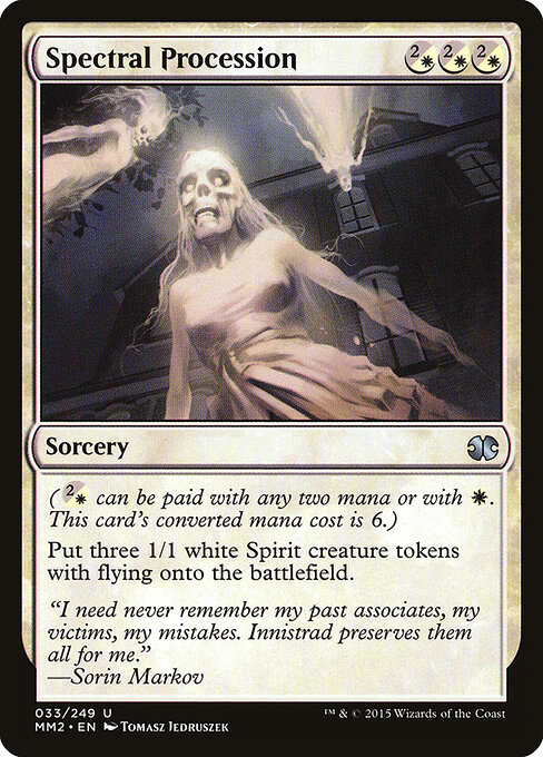 Spectral Procession - Modern Masters 2015 Magic card