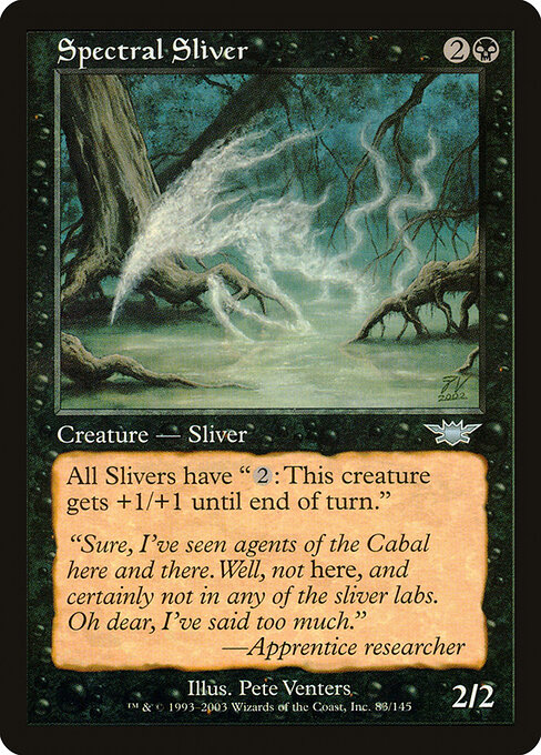 Spectral Sliver - Legions Magic card