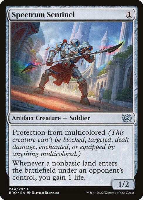 Spectrum Sentinel - The Brothers' War Magic card