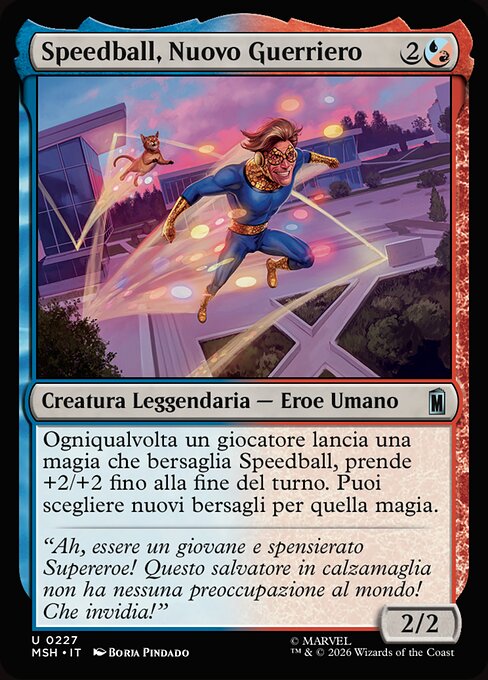 Speedball, New Warrior