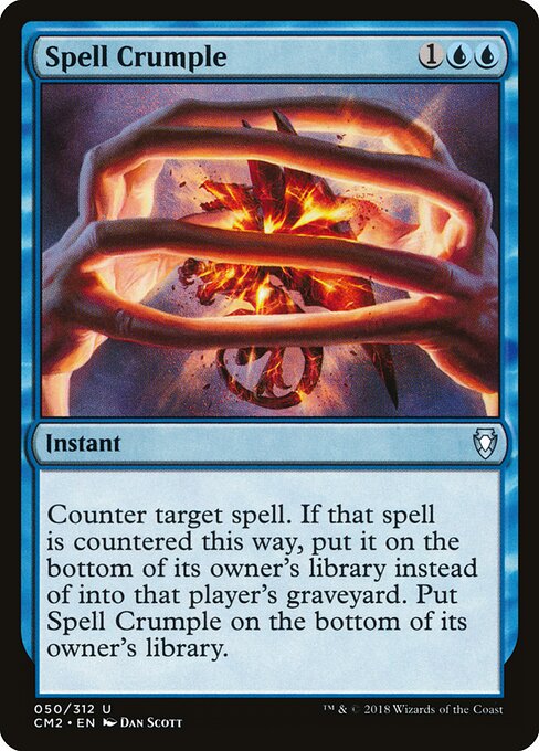 Spell Crumple - Commander Anthology Volume II Magic card