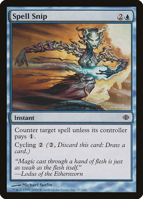 Spell Snip - Shards of Alara Magic card