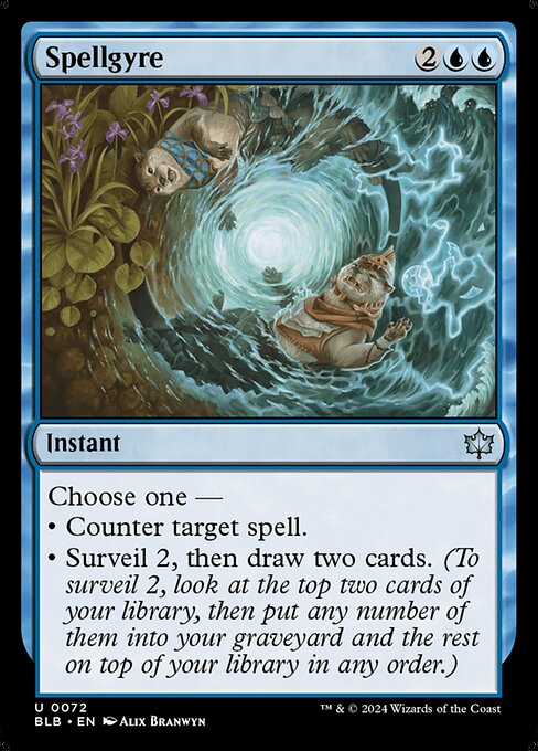 Spellgyre - Bloomburrow Magic card