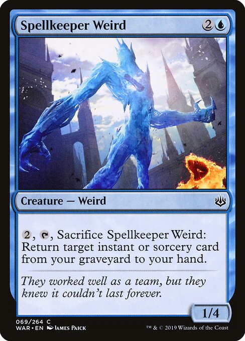 Spellkeeper Weird - War of the Spark Magic card