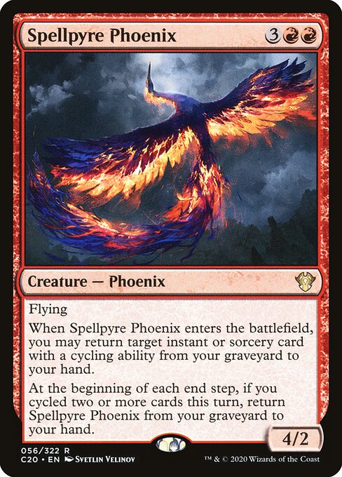 Spellpyre Phoenix - Commander 2020 Magic card