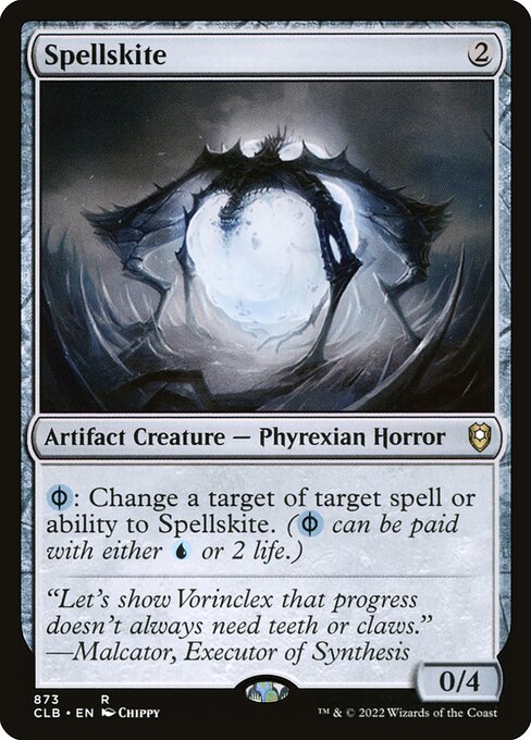 Spellskite - Commander Legends: Battle for Baldur's Gate (#873) - Illustrated by Chippy - Magic: The Gathering Card