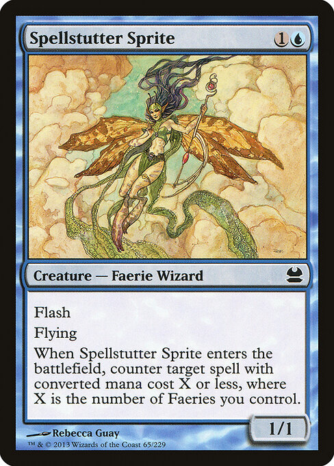 Spellstutter Sprite - Modern Masters Magic card
