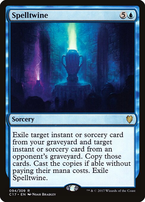 Spelltwine - Commander 2017 (#94) - Illustrated by Noah Bradley - Magic: The Gathering Card