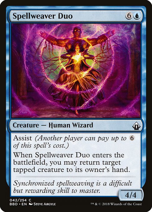 Spellweaver Duo - Battlebond Magic card