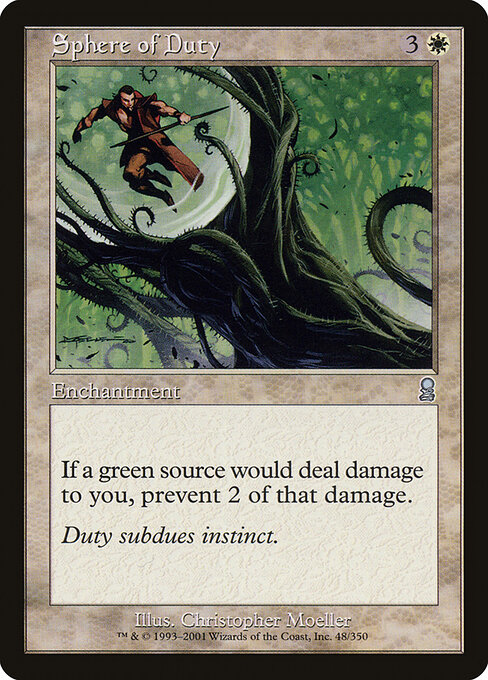Sphere of Duty - Odyssey Magic card