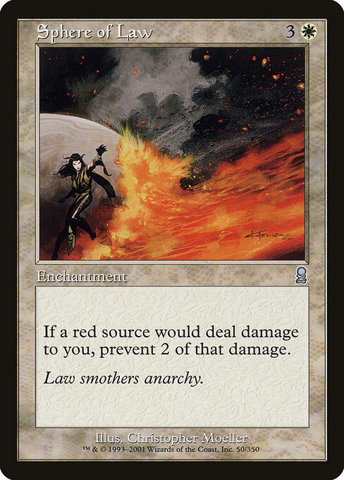 Sphere of Law - Odyssey Magic card