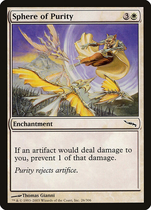 Sphere of Purity - Mirrodin Magic card