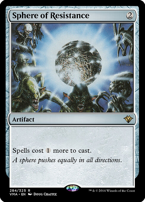 Sphere of Resistance - Vintage Masters Magic card