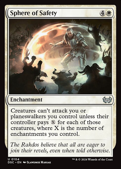 Sphere of Safety - Duskmourn: House of Horror Commander Magic card