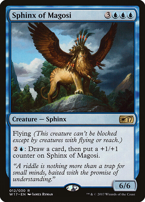 Sphinx of Magosi - Welcome Deck 2017 Magic card
