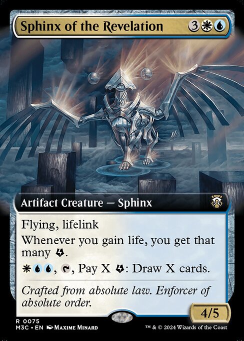 Sphinx of the Revelation - Modern Horizons 3 Commander Magic card