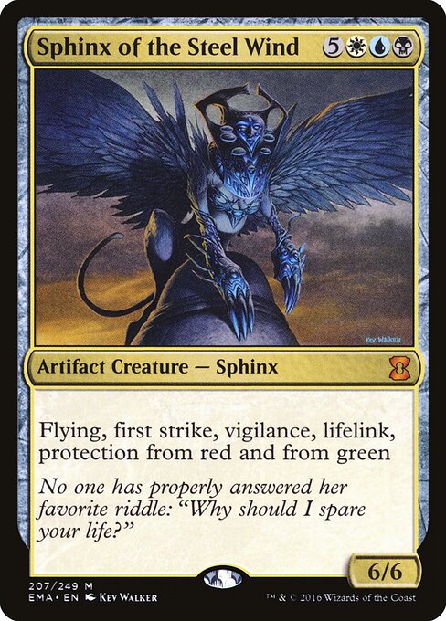 Sphinx of the Steel Wind - Eternal Masters Magic card