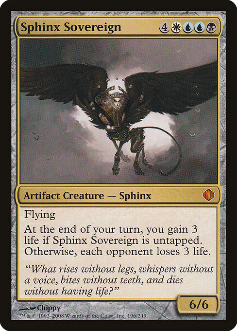 Sphinx Sovereign - Shards of Alara Magic card
