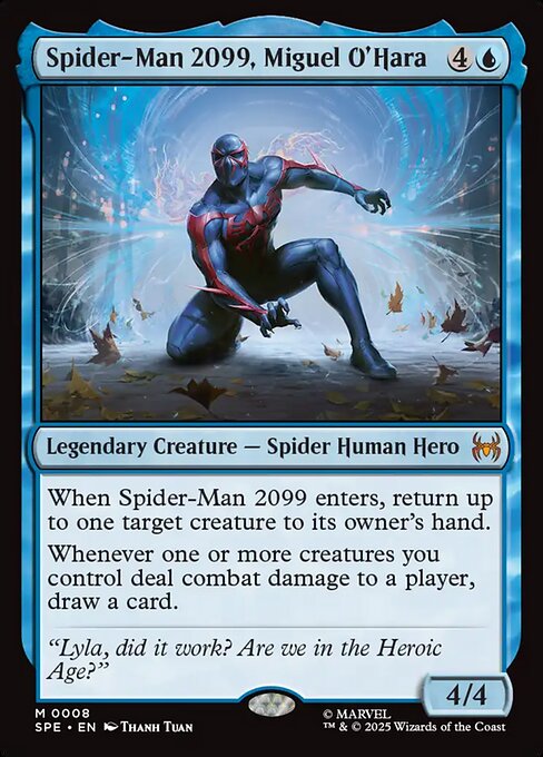Spider-Man 2099, Miguel O'Hara - Marvel's Spider-Man Eternal Magic card