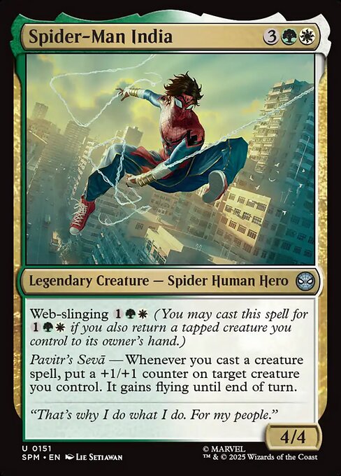 Spider-Man India - Marvel's Spider-Man Magic card