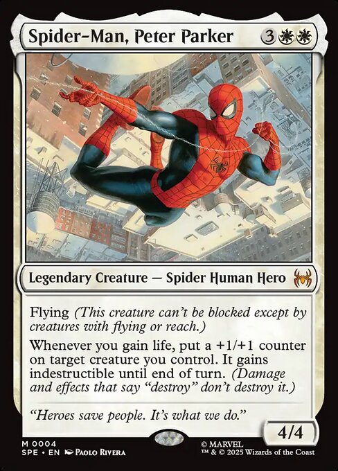 Spider-Man, Peter Parker - Marvel's Spider-Man Eternal Magic card