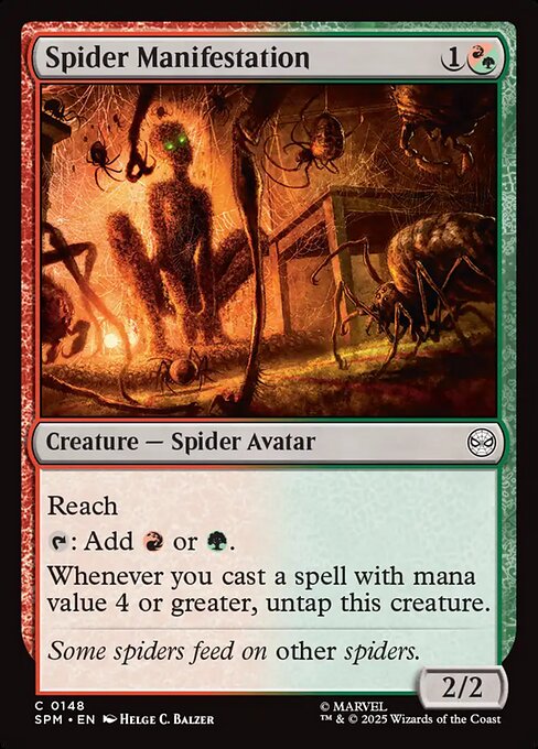 Spider Manifestation - Marvel's Spider-Man Magic card