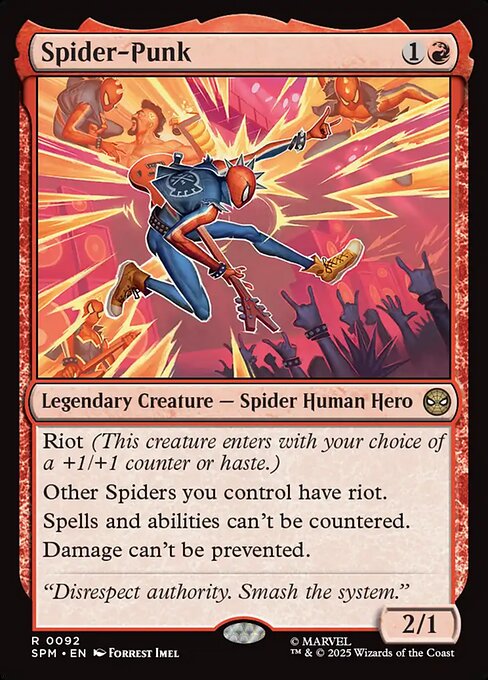Spider-Punk - Marvel's Spider-Man Magic card