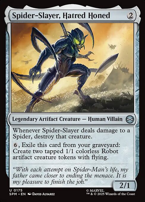 Spider-Slayer, Hatred Honed - Marvel's Spider-Man Magic card