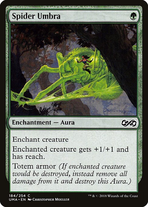 Spider Umbra - Ultimate Masters Magic card