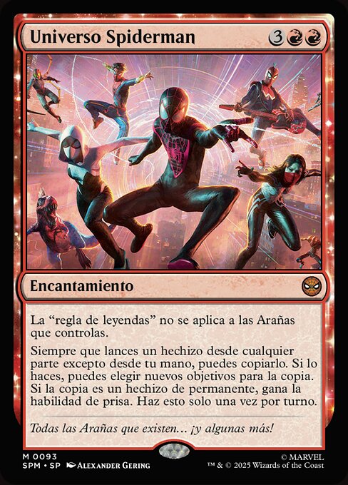 Ragnoverso (Spider-Verse) - Marvel's Spider-Man (#93) - Illustrated by Alexander Gering - Magic: The Gathering Card