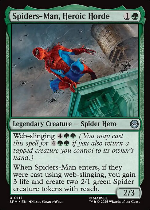 Spiders-Man, Heroic Horde - Marvel's Spider-Man Magic card