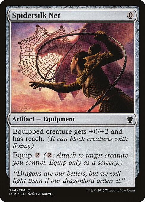 Spidersilk Net - Dragons of Tarkir Magic card