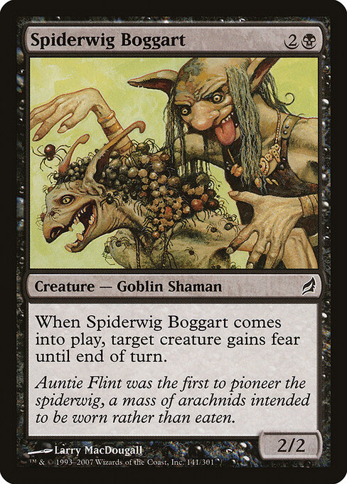 Spiderwig Boggart - Lorwyn Magic card