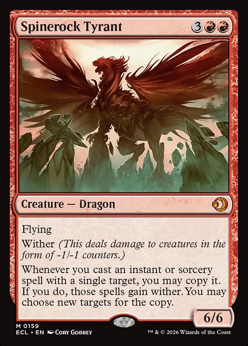 Spinerock Tyrant - Lorwyn Eclipsed Magic card