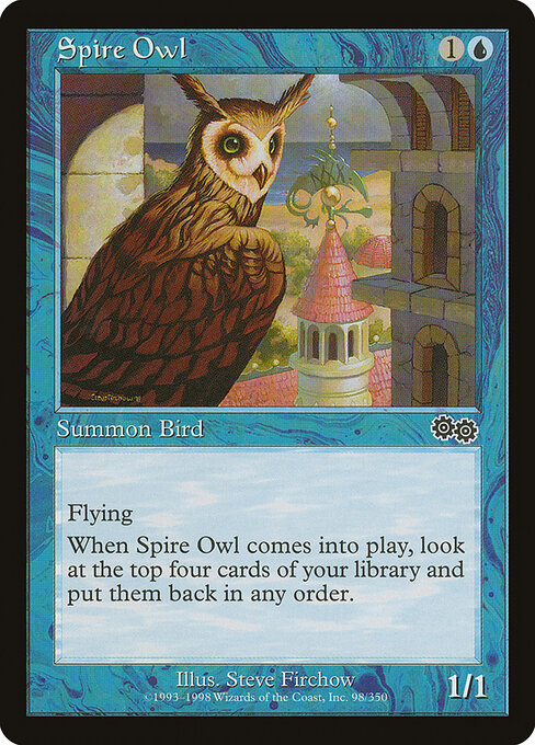 Spire Owl - Urza's Saga Magic card