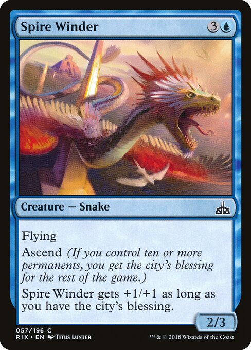 Spire Winder - Rivals of Ixalan Magic card