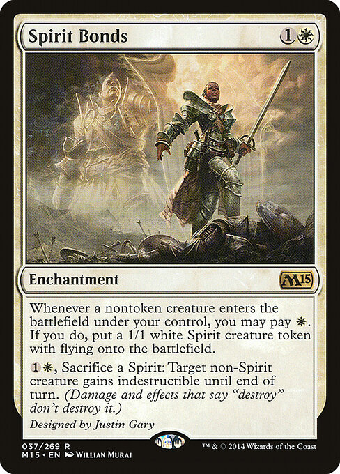 Spirit Bonds - Magic 2015 Magic card