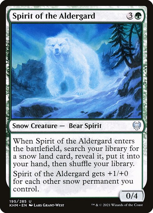 Spirit of the Aldergard - Kaldheim Magic card