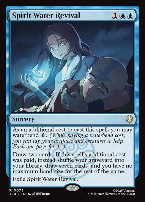 Spirit Water Revival - Avatar: The Last Airbender (#73) - Illustrated by Enishi - Magic: The Gathering Card