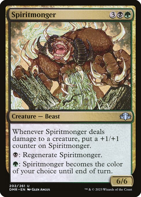 Spiritmonger - Dominaria Remastered Magic card