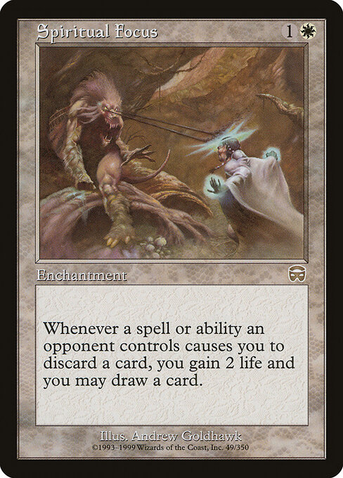 Spiritual Focus - Mercadian Masques Magic card