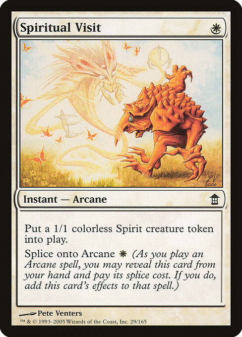 Spiritual Visit - Saviors of Kamigawa Magic card