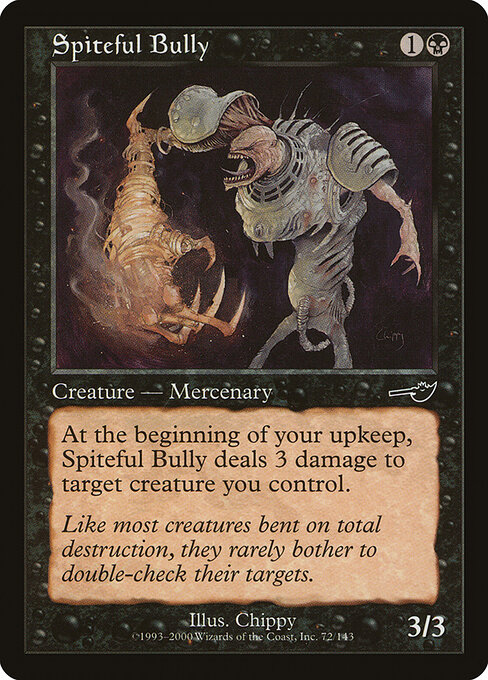 Spiteful Bully - Nemesis Magic card