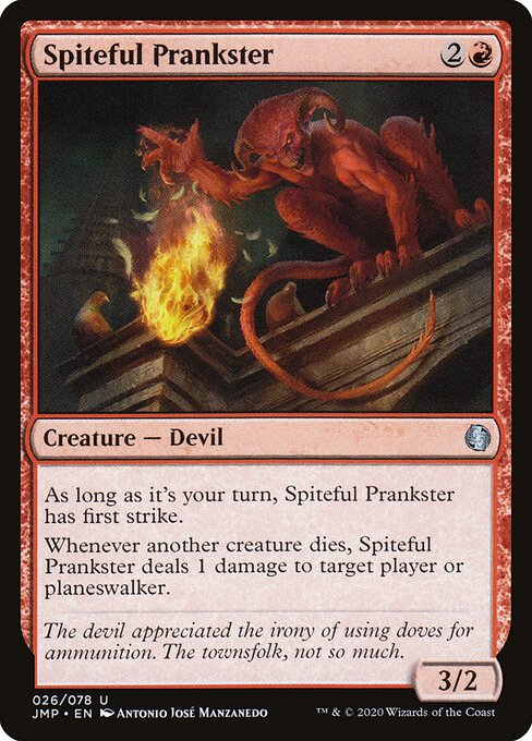 Spiteful Prankster - Jumpstart Magic card
