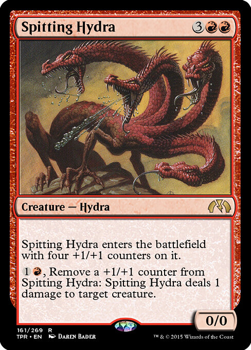 Spitting Hydra - Tempest Remastered Magic card