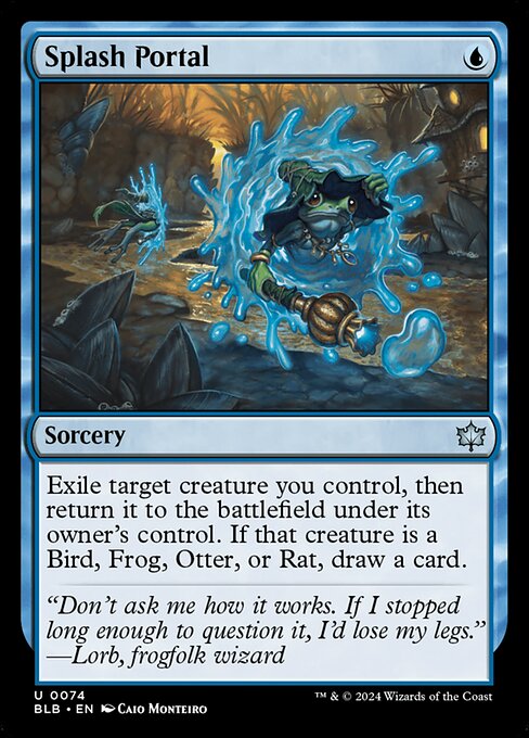 Splash Portal - Bloomburrow Magic card